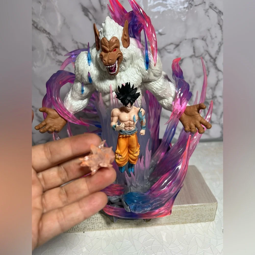 35CM  Dragon Ball Goku Ultra Instinct Great Ape  COLLECTIBLE STATUE Anime Figure